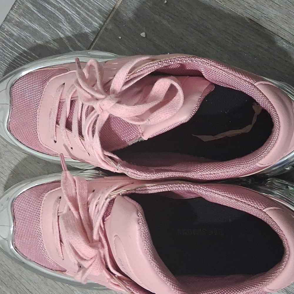 Adidas Raf Simons Sneakers in Pink and Silver - Picture 5 of 6